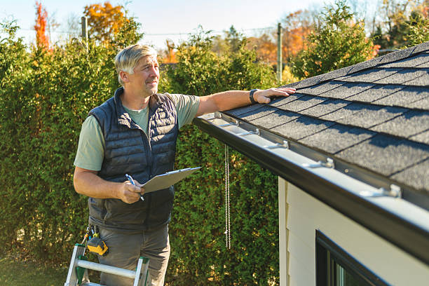 Professional Flat Roof Repair technician working in Lynbrook, NY
